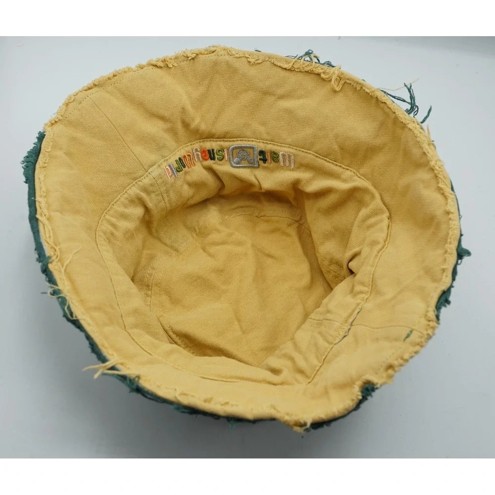 Vintage Disneyland Resort Reversible Bucket Hat Happiest Place on‎ Earth Cap